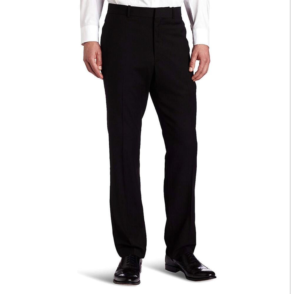 Perry Ellis Portfolio Black Suit Pants Dress Pants 36x32